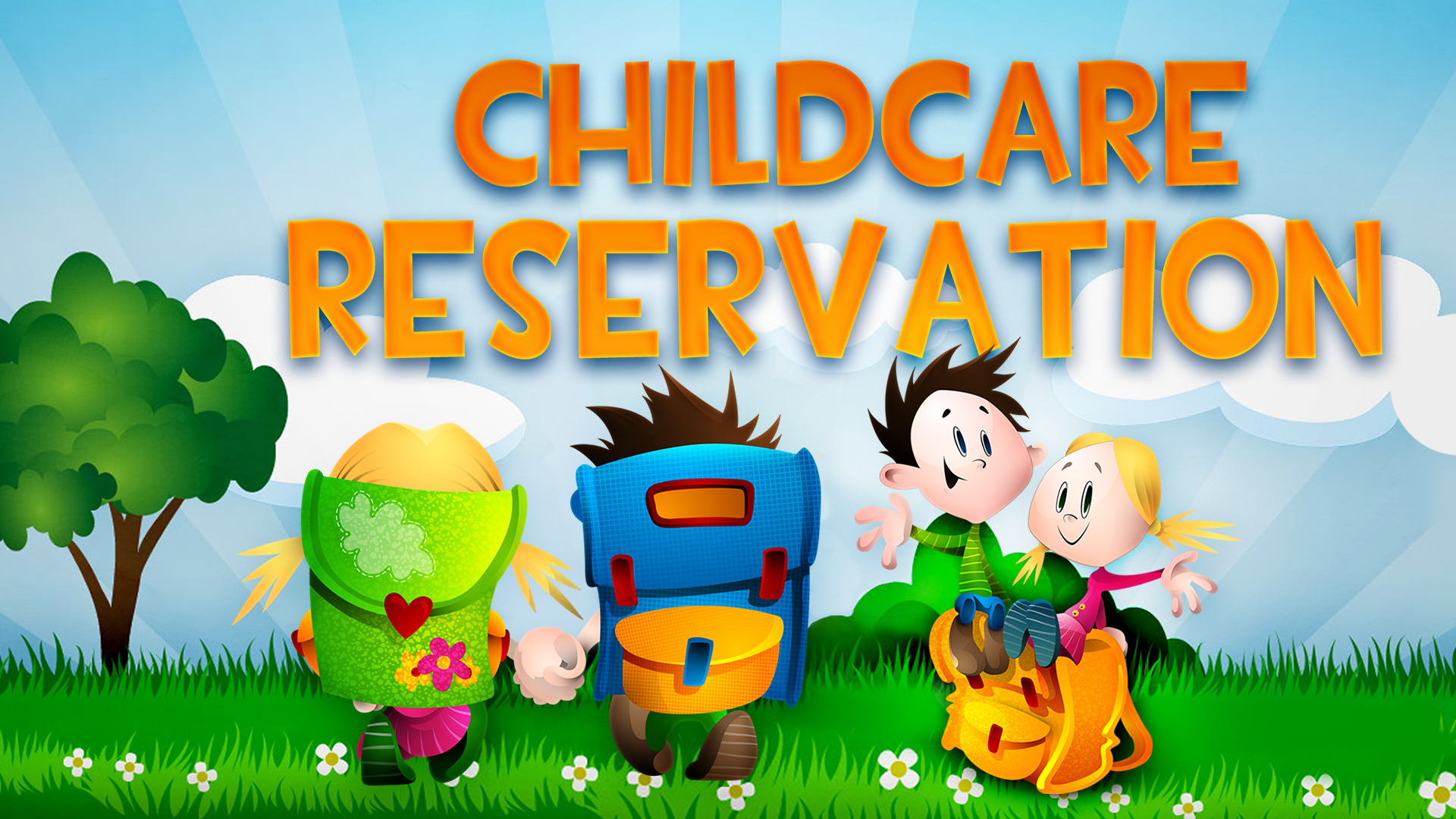 Childcare Reservation for Sunday, August 16