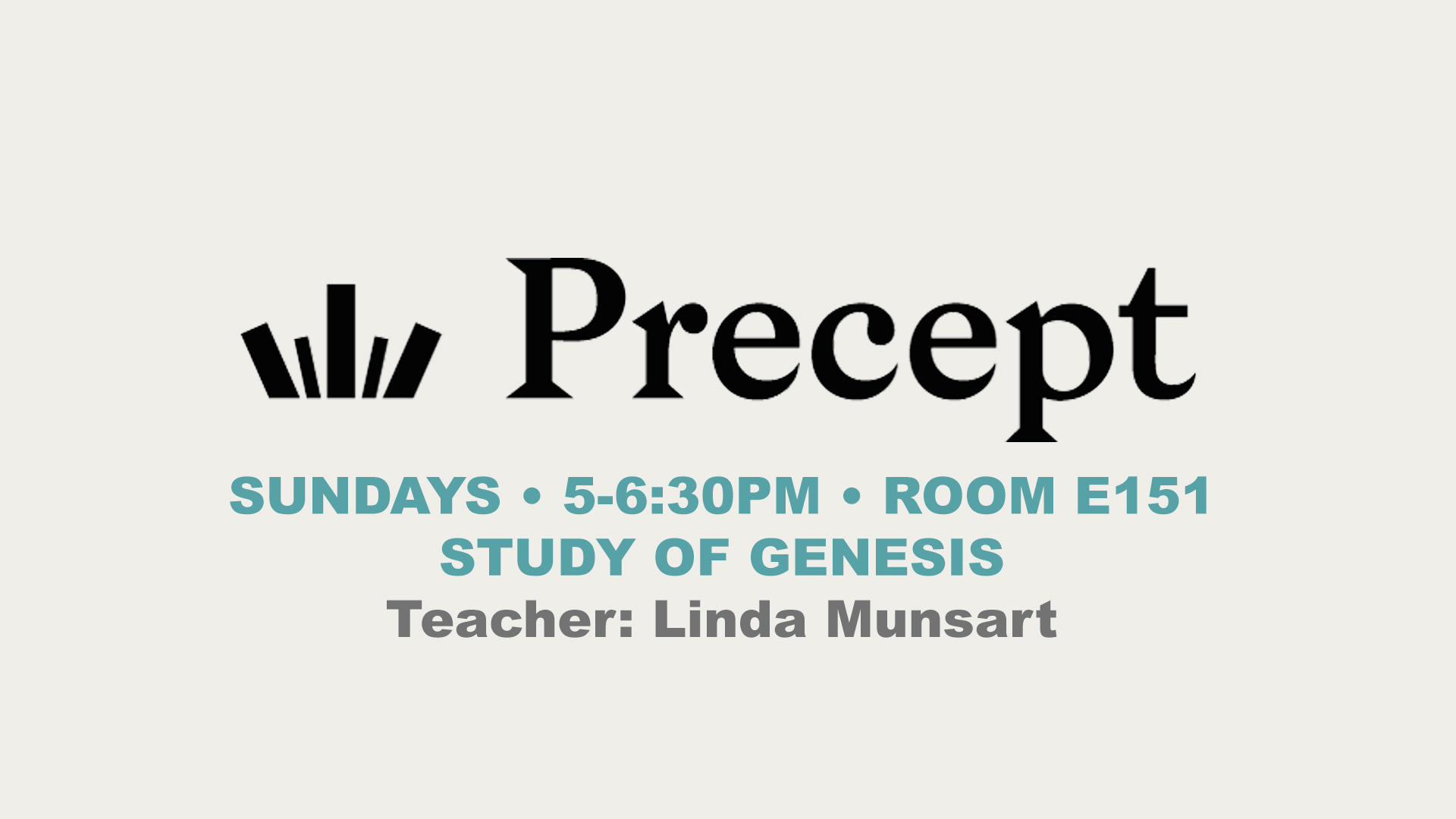 Precept Upon Precept Fall 2021